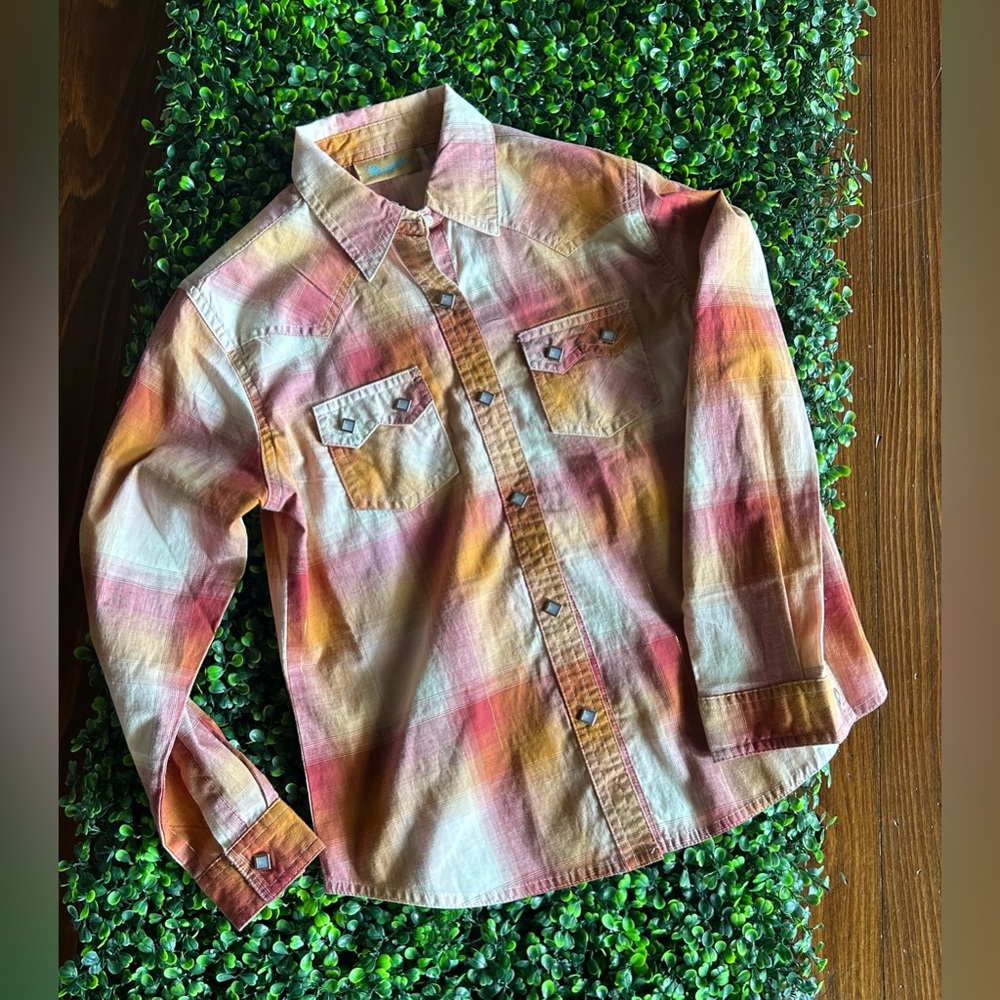 Wrangler Girls Pearl Snap Shirt